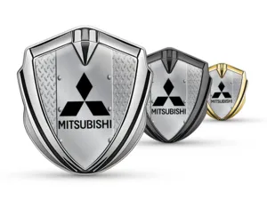 Mitsubishi Metal Emblema Insignia Moderno Fisonomía Selecto